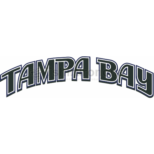 Tampa Bay Rays T-shirts Iron On Transfers N1953 - Click Image to Close